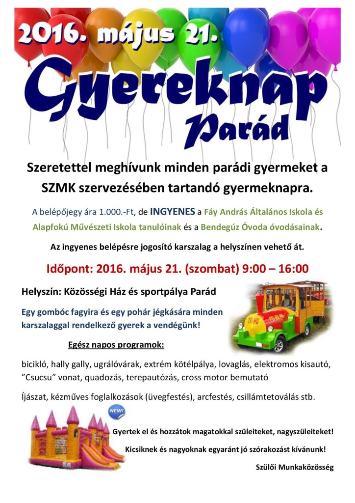 Gyereknap 2016 (plakát)